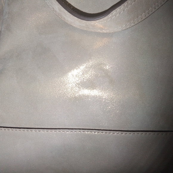 Coach Shimmering Cream Shoulder Bag - Picture 9 of 12